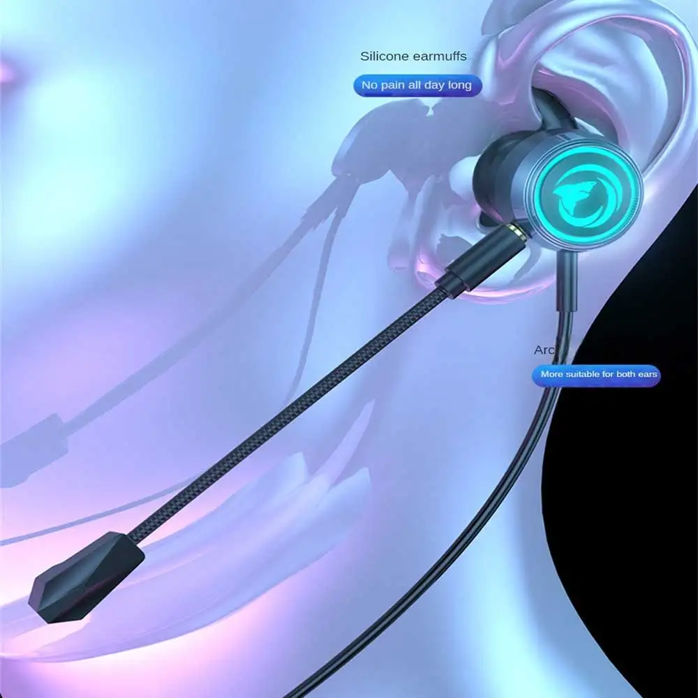 

1.2m Bass Music Earbuds With Microphone Sport Earphones Stable Type C Earphones Consumer Electronics Black Charging Stereo