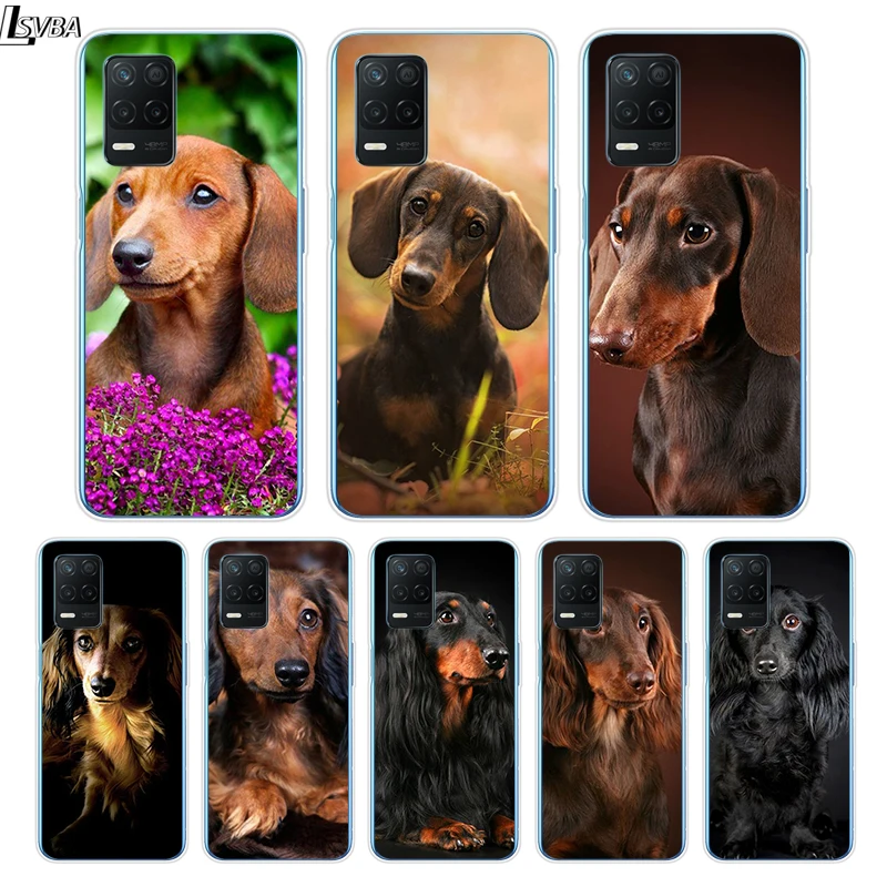 Dachshund собака добермана для Realme 8 8i V3 V5 GT Neo Flash Edition Explorer Master Neo2 Narzo 30 50i 50A c21чехол