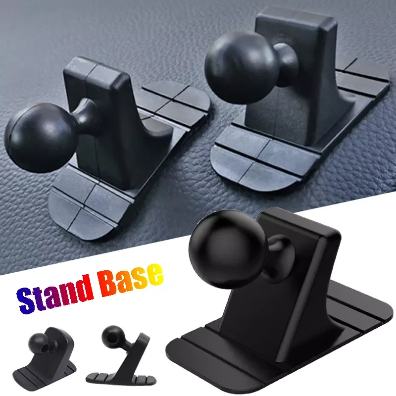 

Car Phone Holder 17mm Ball Head Base Portable Auto Air Vent Stand Dashboard Mount Suction Base Anti-skid Bracket Car Accessories
