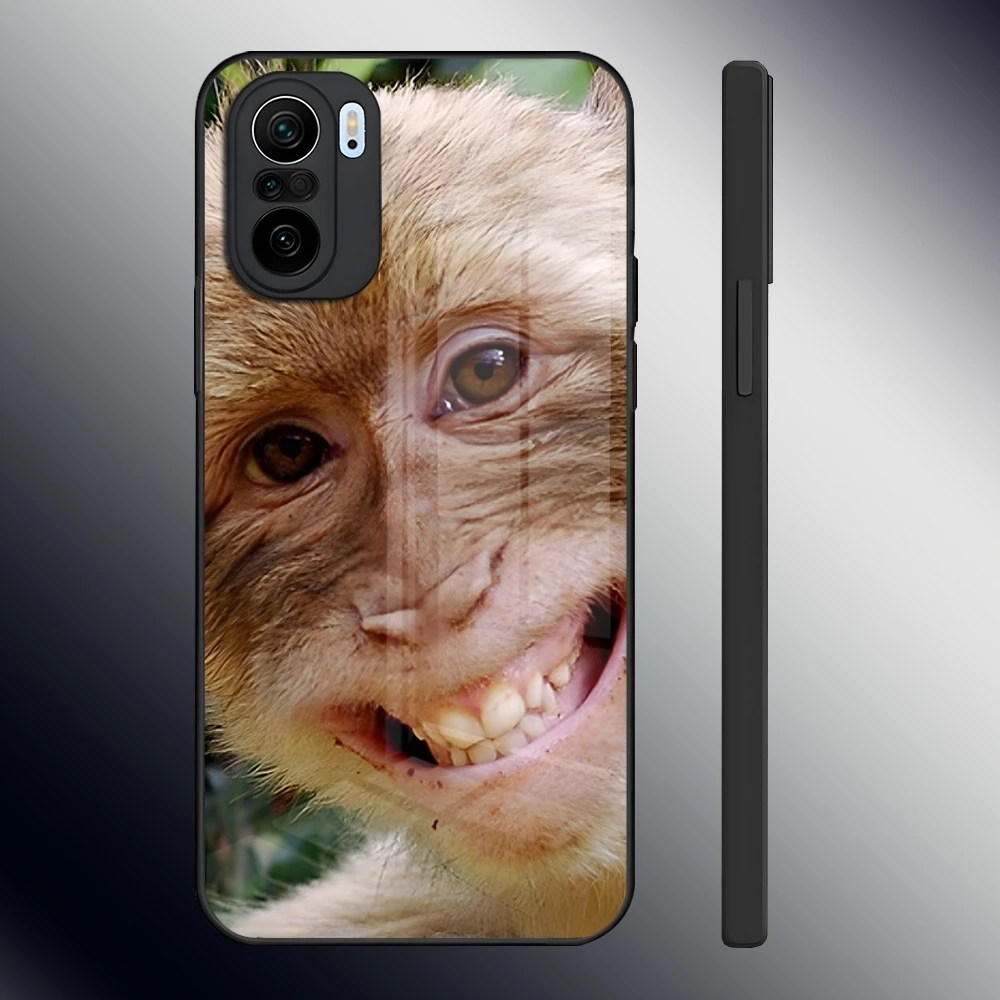 Закаленное стекло в виде обезьяны для Redmi 13 12 13c 12c Note Pro Plus 11 10 12s 11s