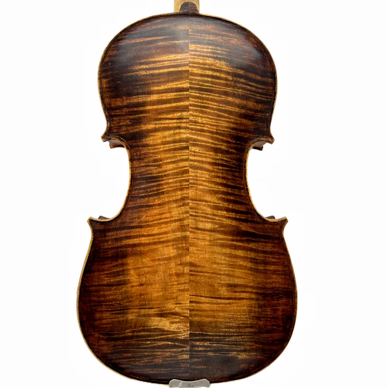 Фото Виола в стиле Strad, бренд SONG, ручной работы, имитация старинной модели 17 дюймов, чистый и мелодичный звук. # 15453 №3
