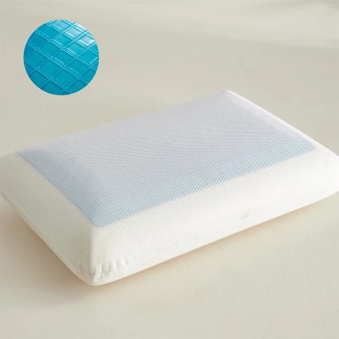 Hoiime гелевая Подушка с пенным наполнителем с эффектом памяти, летняя крутая подушка для предотвращения храпа, подушка для шеи, для предотвращения шейного позвоночника