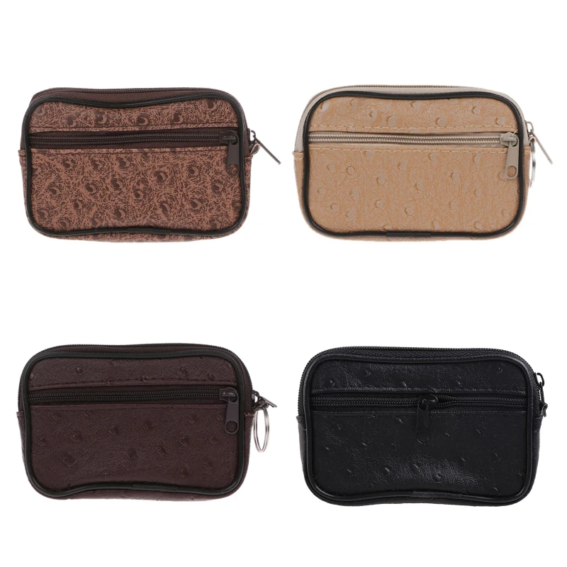 

Credit Card Coin for KEY Holder Zip Change Pouch Wallet Pouches Money Bag Purse Gift for Women Men