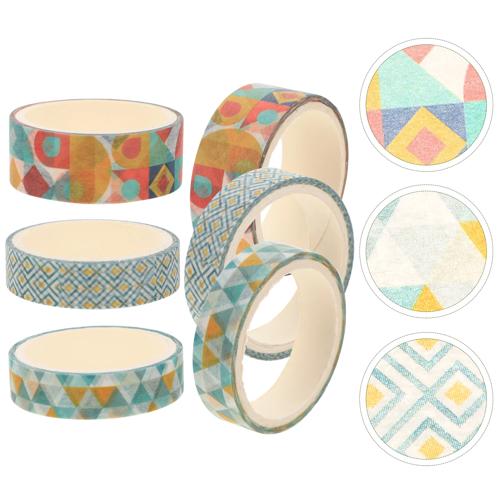 

Tape Diy Adhesive Crafts Scrapbook Tapes Washi Decorative Handbook Decors Stationery