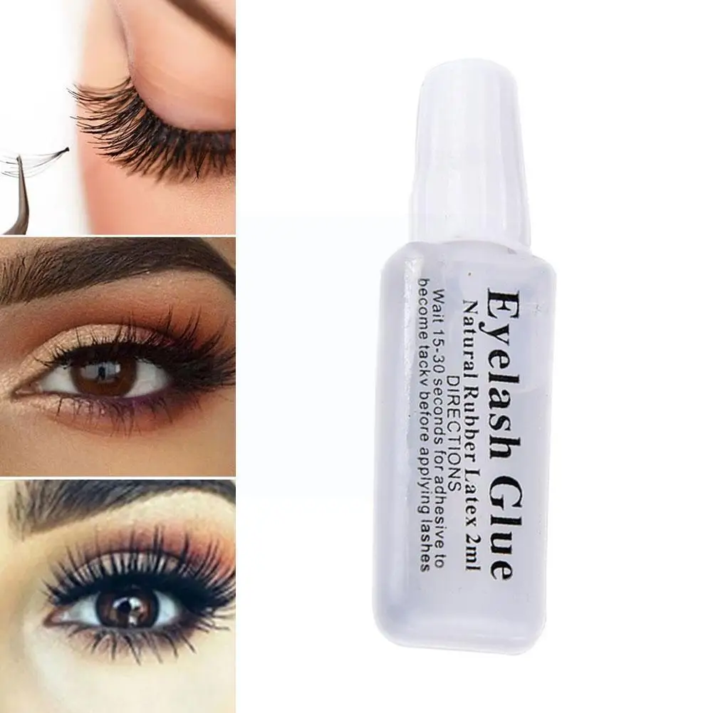 

Professional Eyelash Glue Waterproof False Eyelashes Makeup Lash Adhesive Glue Eyelash Mini Portable Eye False Glue C5s2