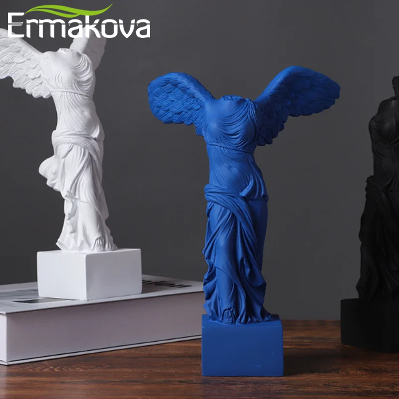 ERMAKOVA Виктория фигура богини скульптуры в романском стиле Крылатый победа Samothrace Настольный Ornements Pour коллекция домашнего декора подарки