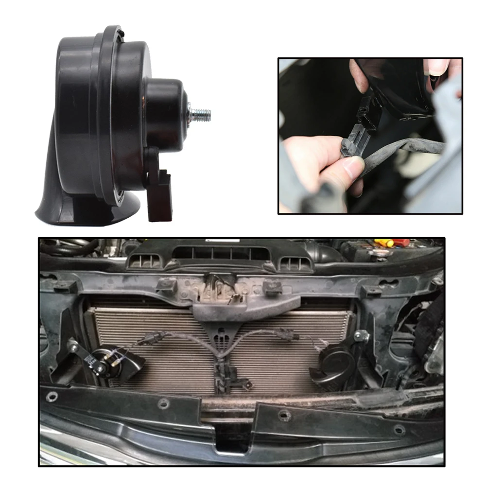 Рог улитки двухцветный для Toyota Corolla Avensis Yaris CHR Avalon Camry Highlander Land Cruiser Prius RAV4 Sequoia 12 В 120