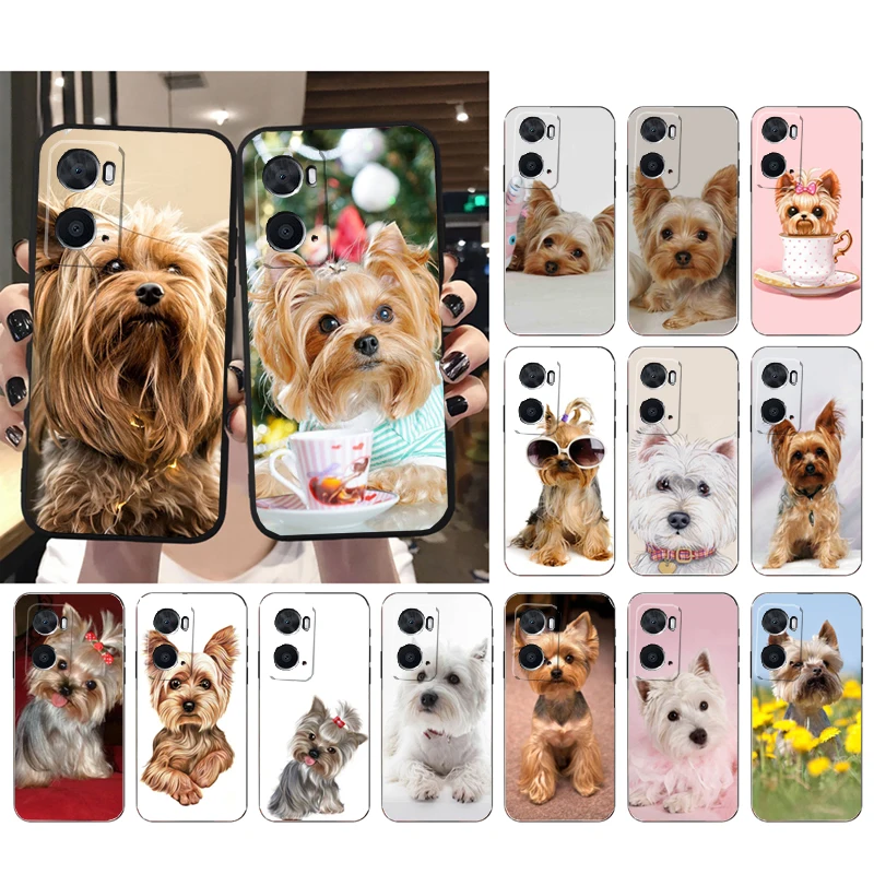 

Yorkshire terrier dog Phone Case for OPPO A96 A91 A54 A74 A94 A53S A15 A16 A17 Reno 2 2Z Reno 6 7 8 Case