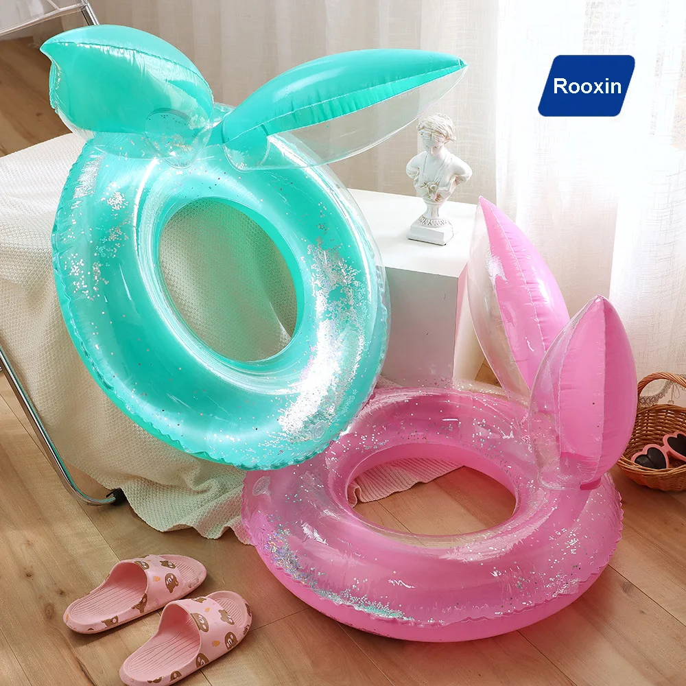 

Надувной круг для плавания Rooxin в виде русалки со спинкой, для взрослых, плавающее кольцо для бассейна, игрушки для плявечерние