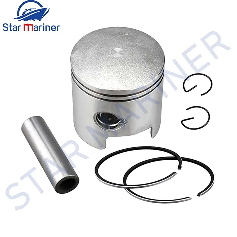 3C8-00001 Набор поршней STD с кольцом 3C8-87123 для подвесного мотора Toahtsu 2T M40D 40HP Mercury Mariner