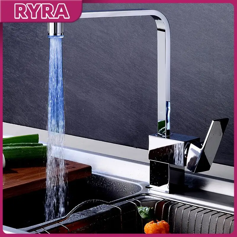 

Светодиодный светящийся аэратор для смесителя с датчиком температуры