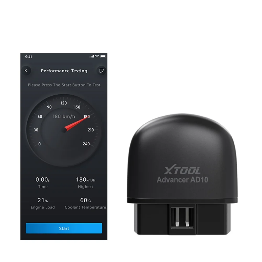XTOOL AD10 автомобильный OBD2 диагностические инструменты OBD считыватель кодов Сканер