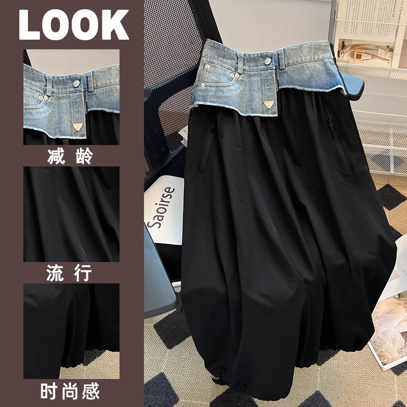 

Женская Асимметричная юбка на шнуровке, эластичная Весенняя юбка 2023