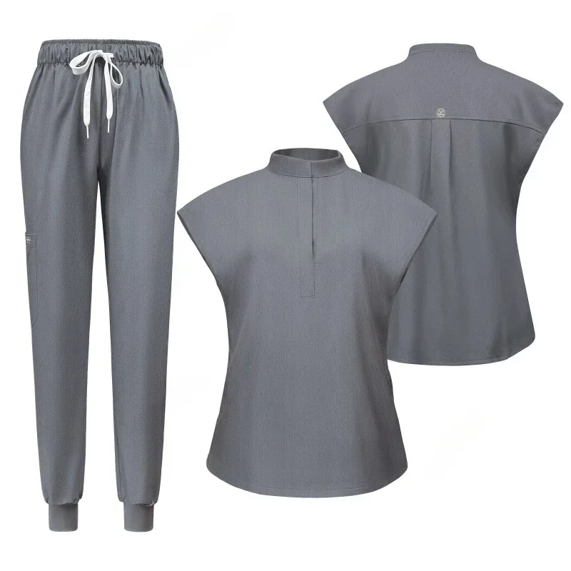 Высококачественная спа-униформа унисекс рабочая одежда с v-образным вырезом