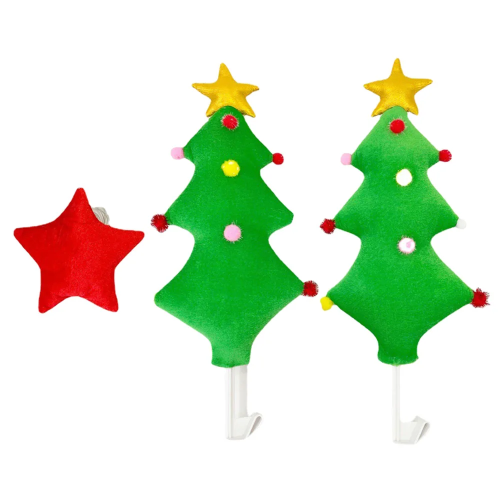 

1 Set Xmas Auto Decors Car Tree Star-shaped Xmas Ornaments for Decoration