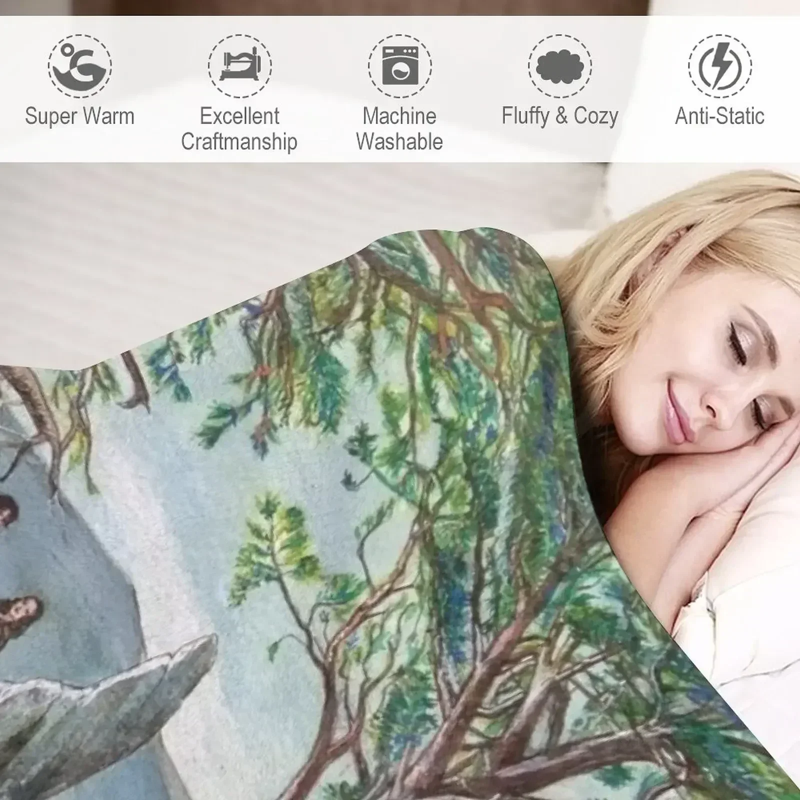 Плед Craigh na Dun (Outlander) Тяжелые плед-одеяла