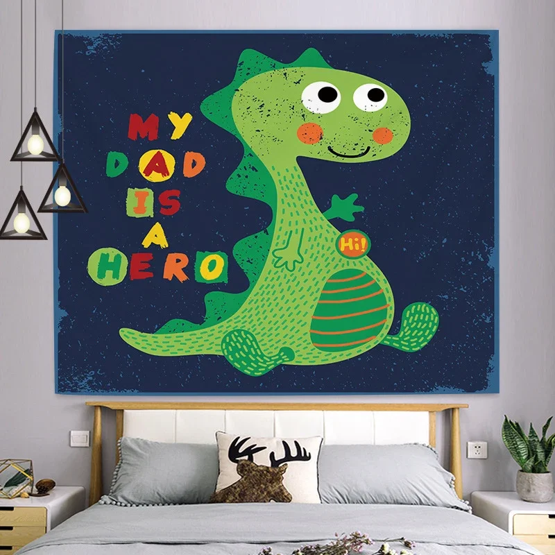 Ashou мультяшный детский гобелен Настенный декор фон для фото украшение детской