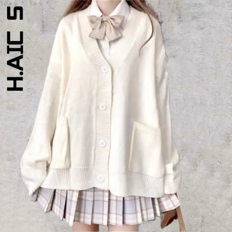 

H.Aic S New Women Knitted Sweater Cardigan Leisure Stylish Jacket Soft Sweet Women Sweaters Slim Loose Clothes Women Top Female