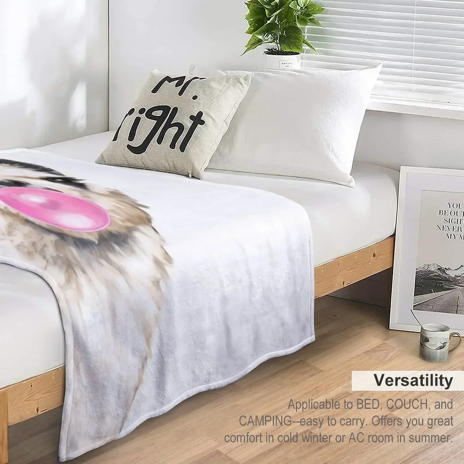 Причудливая лама с пузырьковой резинкой одеяло для косплея аниме декоративные