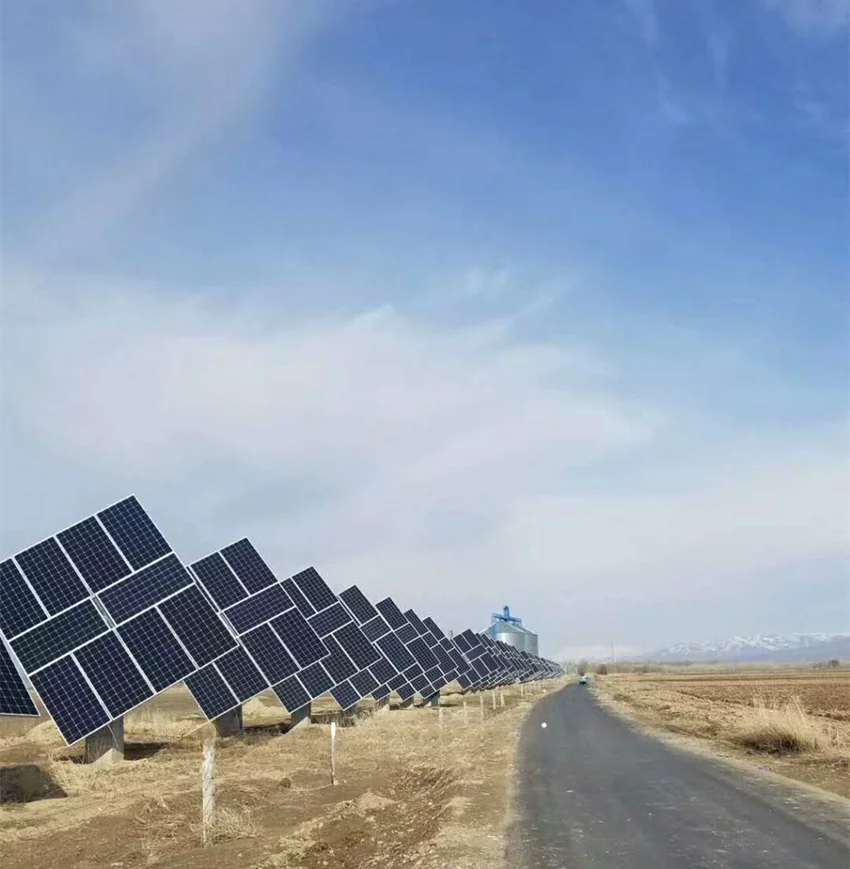 Высококачественная двухосевая система слежения за солнечной батареей с умным