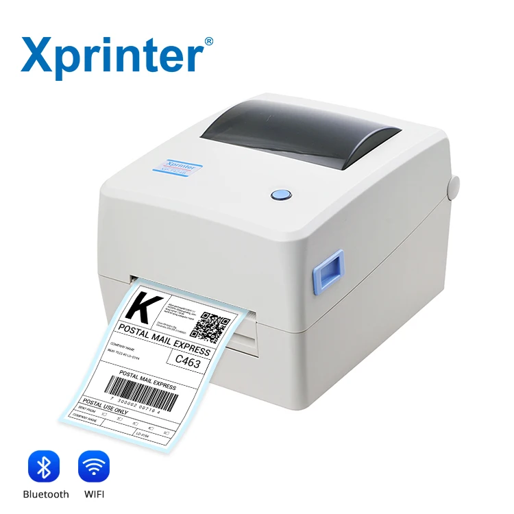 Фото Термотрансферный принтер Xprinter XP-TT434B/TT424B для печати этикеток и рулонных наклеек №1