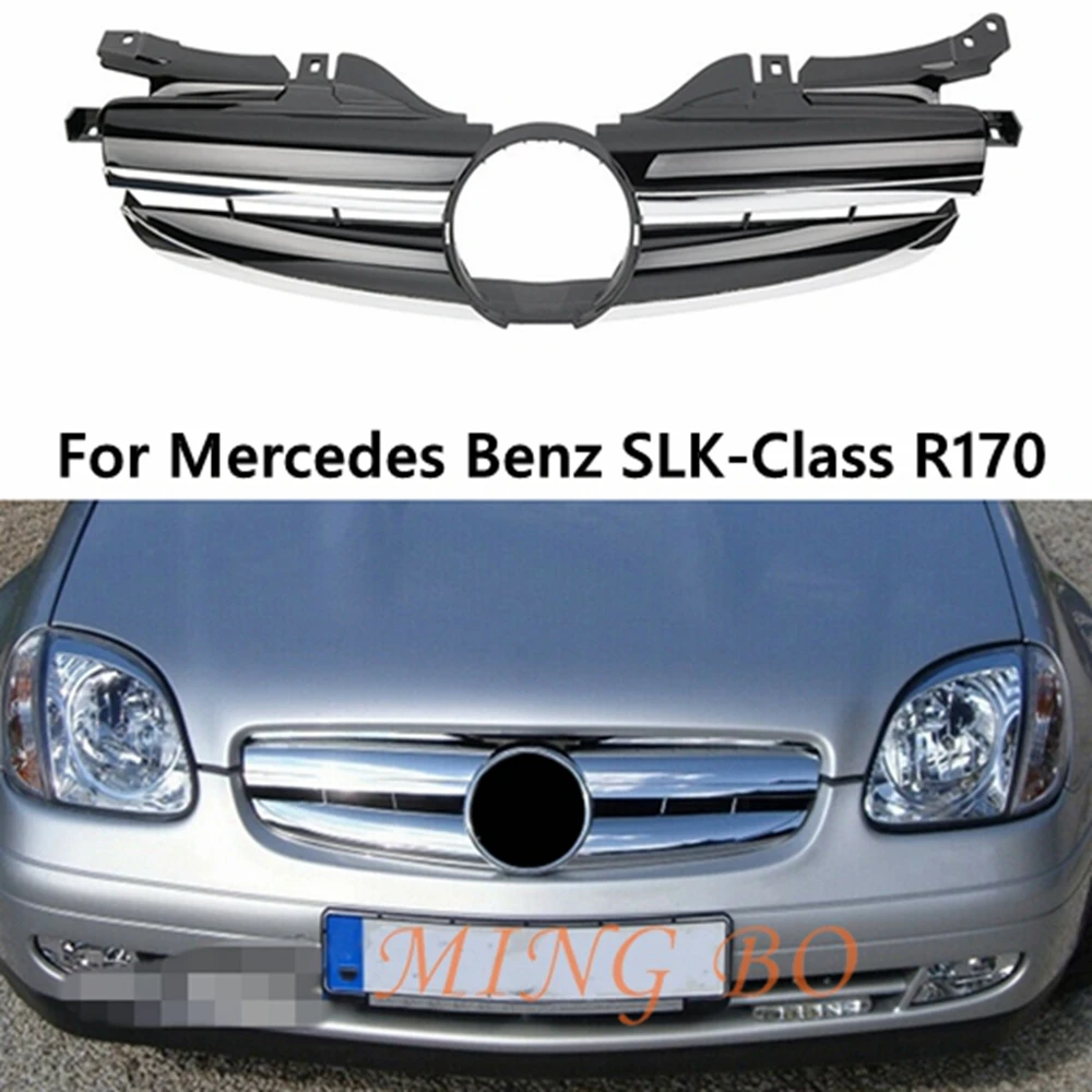 Передний гоночный заготовка бампер верхняя крышка радиатора для Mercedes-Benz R170 SLK-Class SLK200 SLK230 SLK280 SLK300 SLK320 350 1996-2004