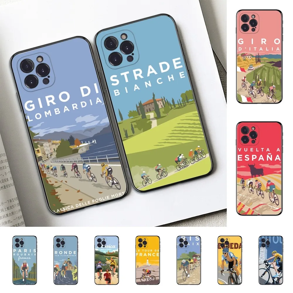 Велосипедный спортивный чехол для телефона iPhone 15 14 11 12 13 Mini Pro XS Max 6 7 8 Plus X XR SE 2020