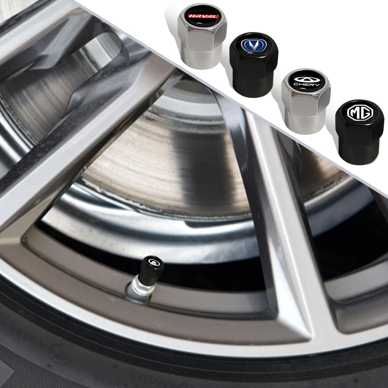 

4pcs Brand New Aluminum Alloy Car Wheel Tire Valve Cover for Subaru Forester Outback Levorg Legacy WRX XV STI Car Accessories