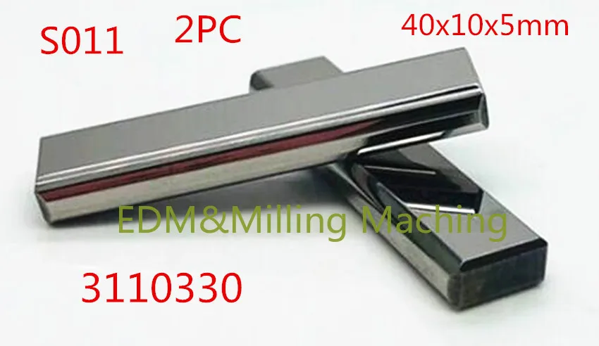 1 набор (2 шт.) провод EDM машина S011 3110330 вольфрамовый Карбид питания контактный 40x10x5