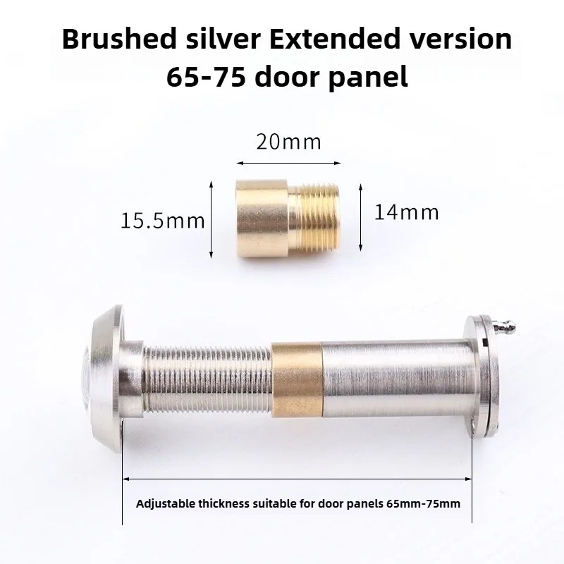 

Дверной глазок латунный 220 градусов