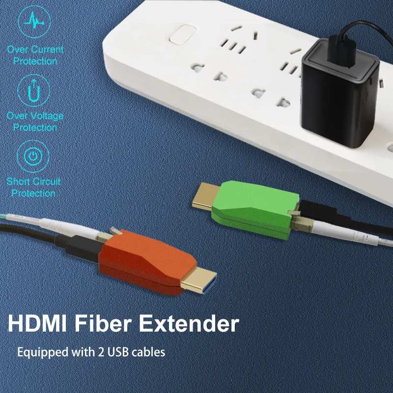 Мини 4Kx2K при 30 Гц/60 Гц 10 3 Гбит/с HDMI через оптоволоконный преобразователь OM3