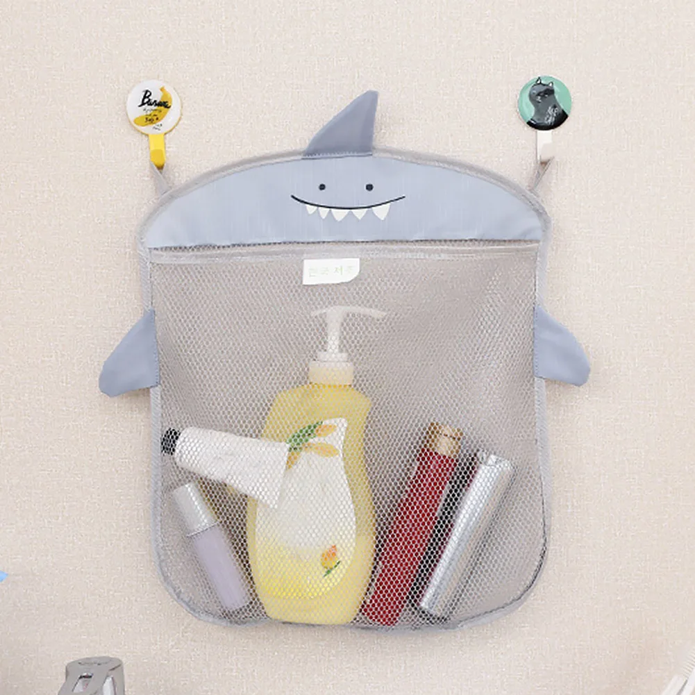 

Multifunctional Travel Storage Bag Bathroom Kitchen Fashion Cartoon Transparent Foldable Mesh Nets Sundries Hanging Organizer