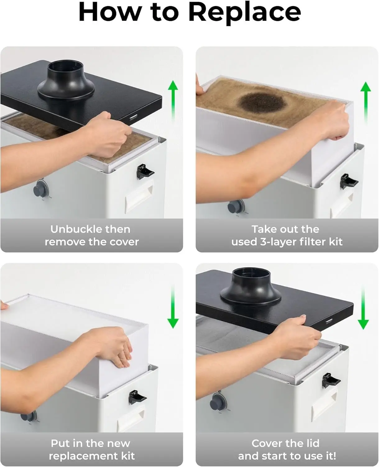 Оптовый очиститель дыма xTool для гравера F1 Ultra M1 S1 P2