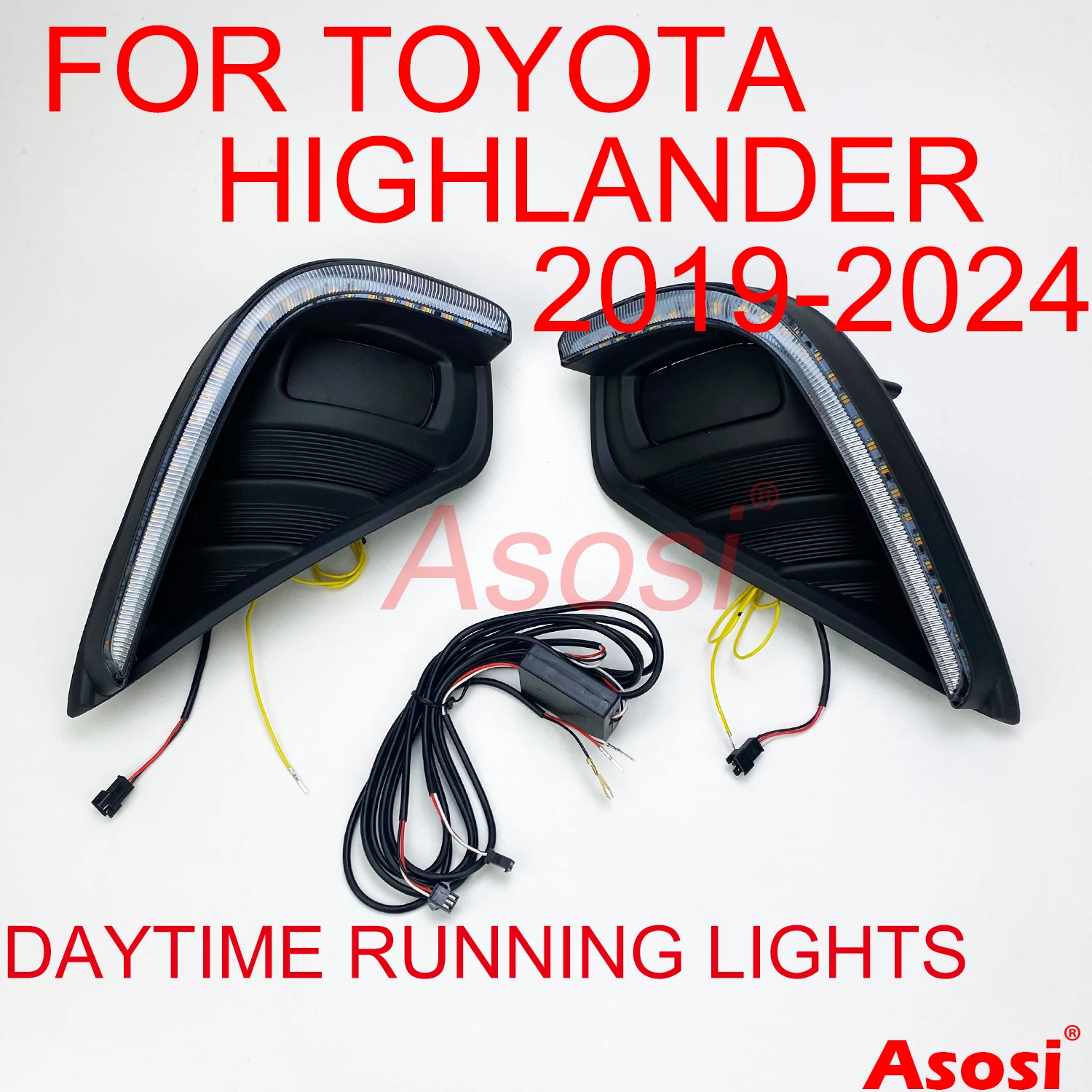 Бампер противотуманная фара ободок дневные ходовые огни с указателем поворота