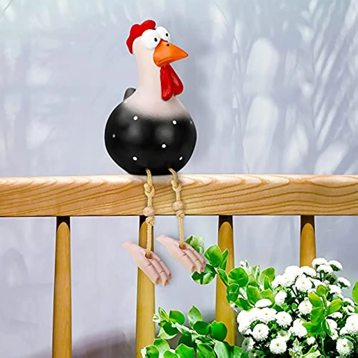 

Ceramic Chicken Garden Decoration Victop Garden Animal Outdoor Ornaments Decor Statue Ceramic Chicken Figurine , Resin Daze