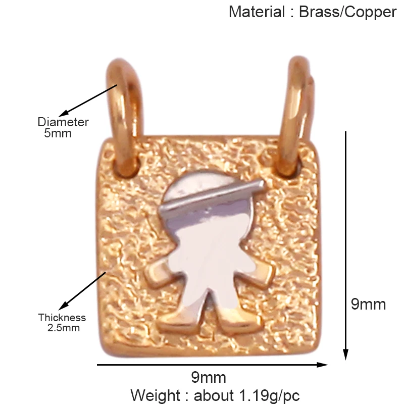 Кулон геометрической формы с подвеской в виде руки звезды сердца