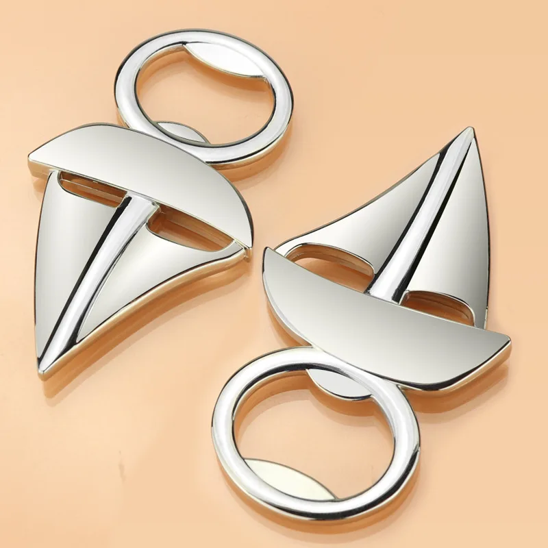 Новый металлический брелок с парусником открывалка для бутылок кольцо