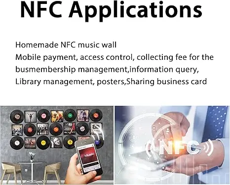 50 шт. NFC-метки NTAG216215 NFC-наклейки для записи пустые NFC-метки клейкие NFC 216 программируемые NFC-метки 888 байт памяти (art.: 3920cde09f44a) - 3920cde09f44a