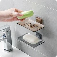 bathroom drain holder kitchen wall mounted storage rack drying dish bath plastic plate organization drain stand accessory