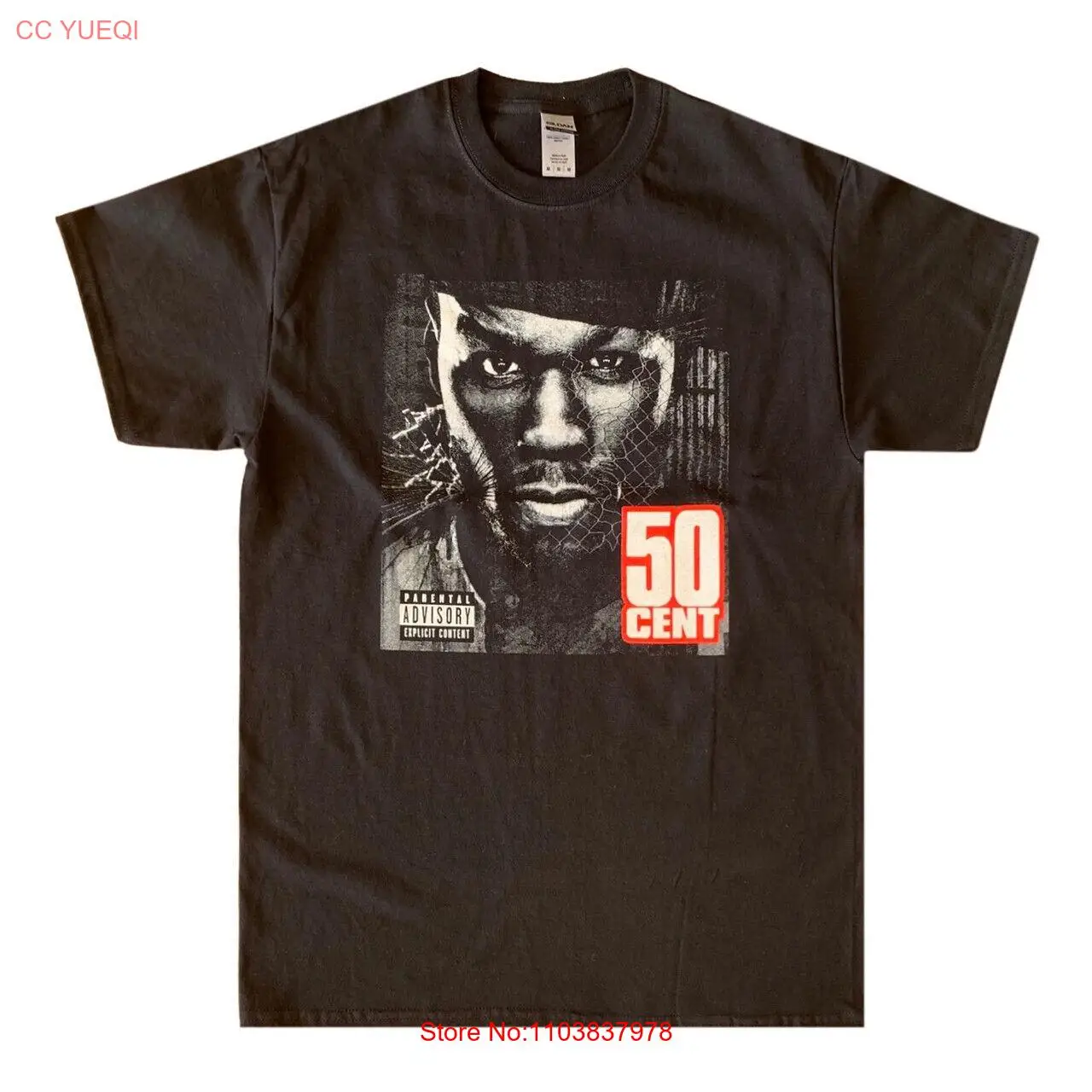 Рубашка 50 центов-доступны в размерах S M L XL 2XL 3XL