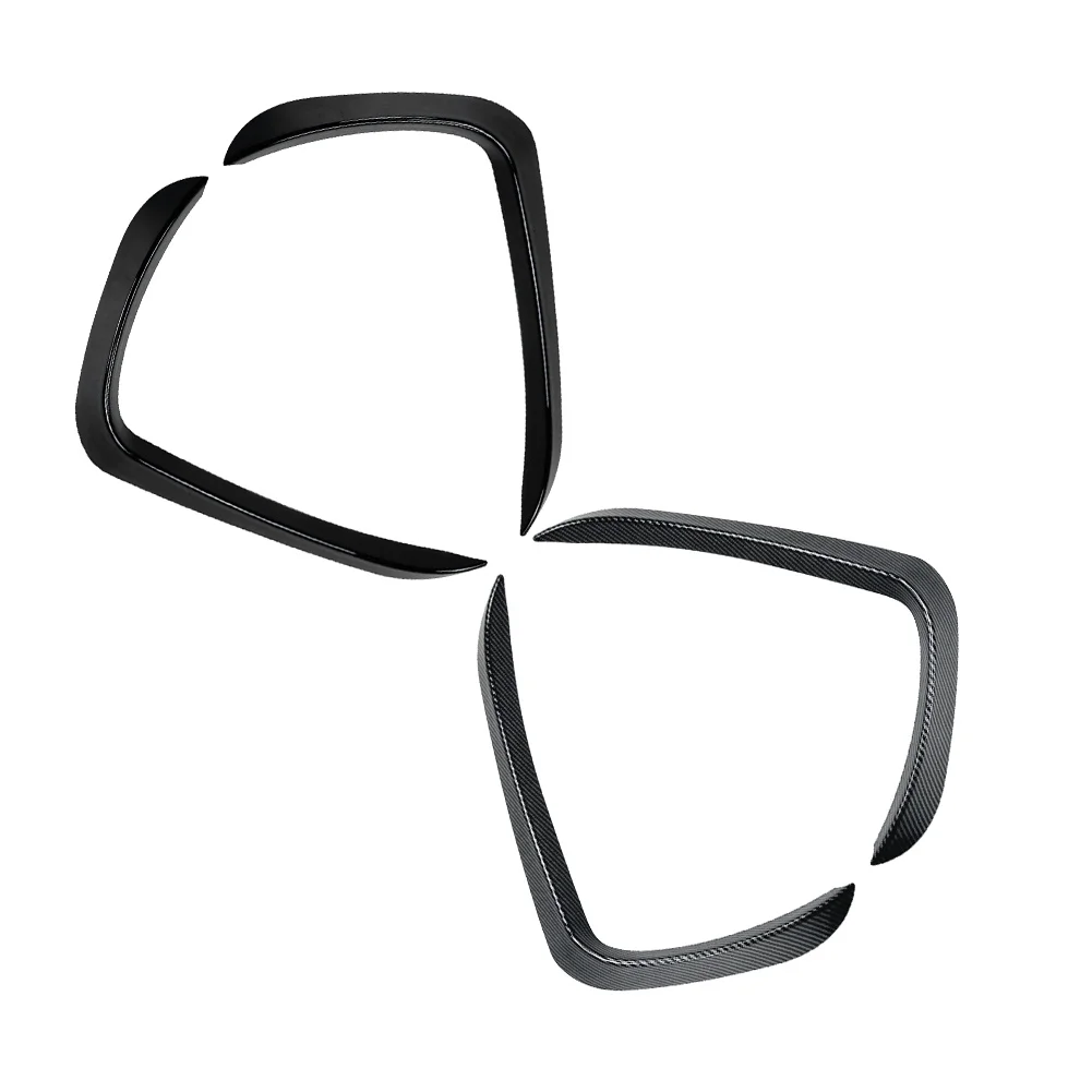 1 пара переднего бампера автомобиля боковой вентиляционный сплиттер спойлер для