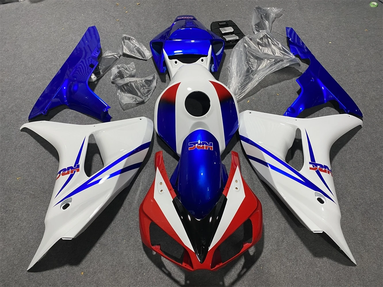 Комплект обтекателя мотоцикла подходит для CBR1000RR 06 07 CBR1000 2006 2007 обтекатель синего