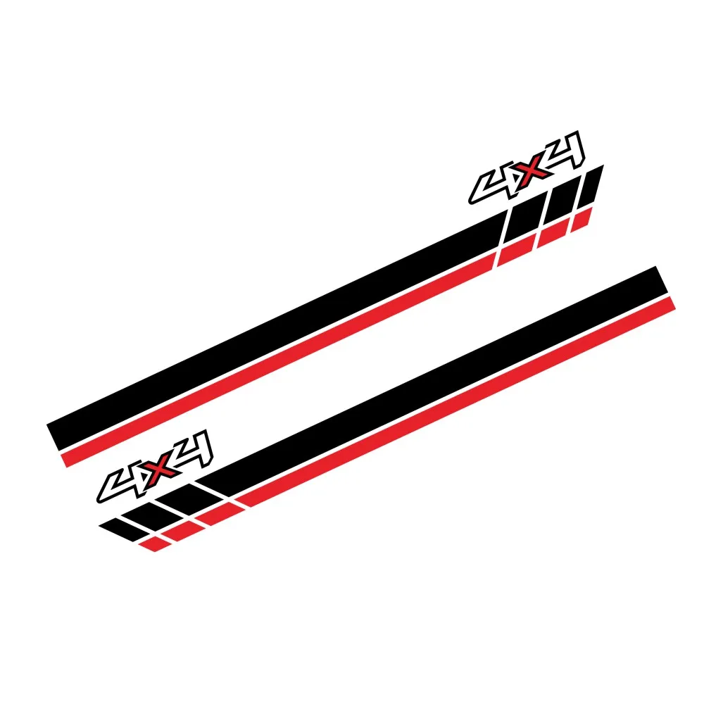 Для Mitsubishi L200 Triton автомобильные наклейки пикап дверь боковые грузовик 4x4 Спорт