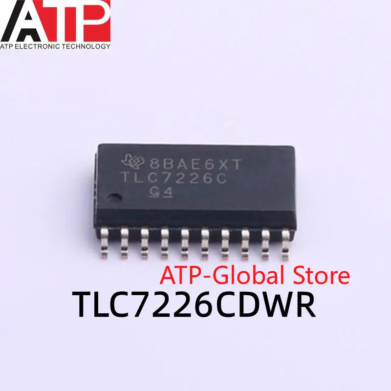 

10PCS TLC7226CDWR TLC7226CDW TLC7226C TLC7226 SOP-20 Original off the shelf digital analog converter chip