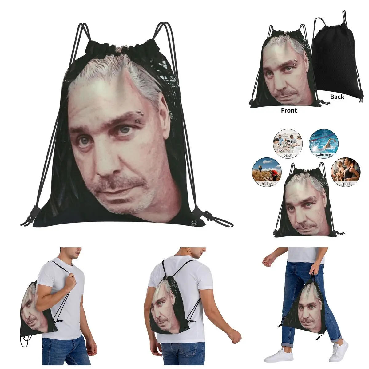 Классические забавные ранцы на шнурке Lindemann