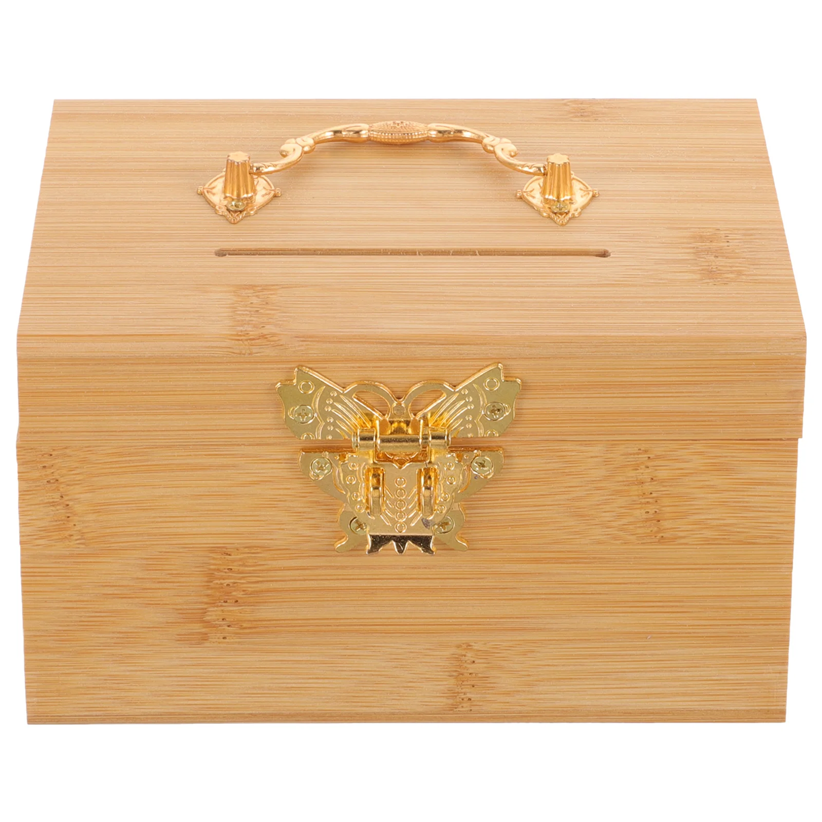 

Bank Piggy Treasure Box Girls Wooden Gift Girl Wood Money Vintage Banks Coin Saving Jar Classroom Trinkets Birthday Rustic Boxes