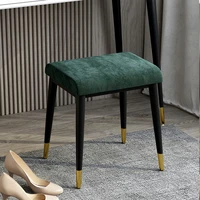 luxury nordic chair dining room leisure folding bar stool modern chair make up taburetes altos cocinas furniture for home