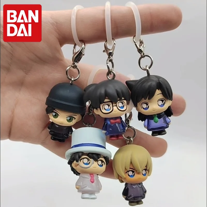 Фото Брелок-подвеска Bandai Detective Conan Gashapon: Зонт, подвеска для сумки, Кайто Кид, Ран Мори, Акаи Сюичи, Амуро Тоору №2