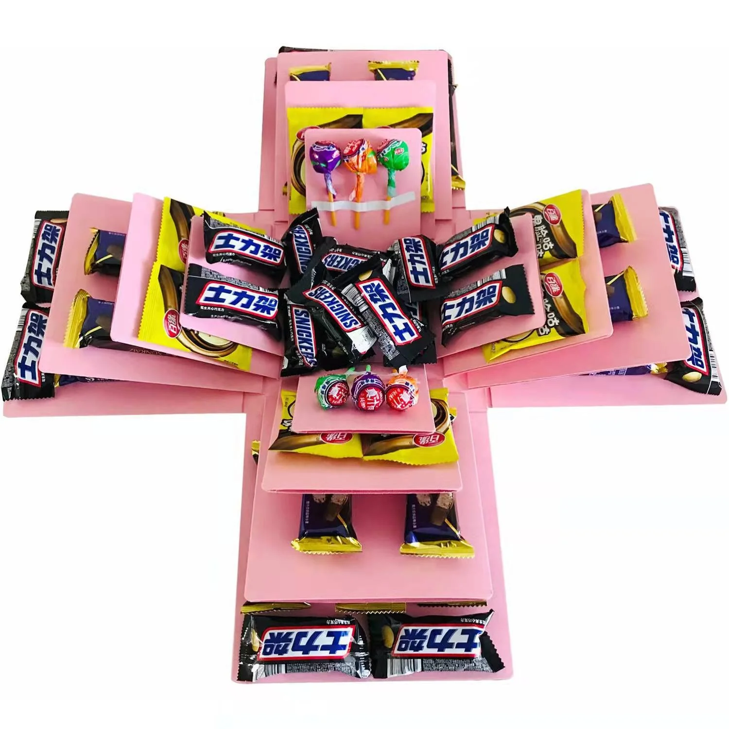 

New Premium Luxury Handmade Chocolate Surprise Diy Paper Gift Packaging Box