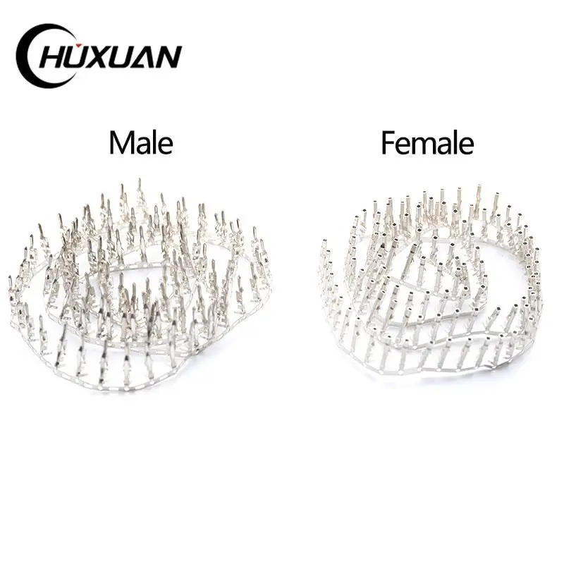 100 шт. контакты терминала 5557 5559 серия штекерные разъемы для ПК ATX/PCI-E/EPS кабель питания холоднопрессованный терминал